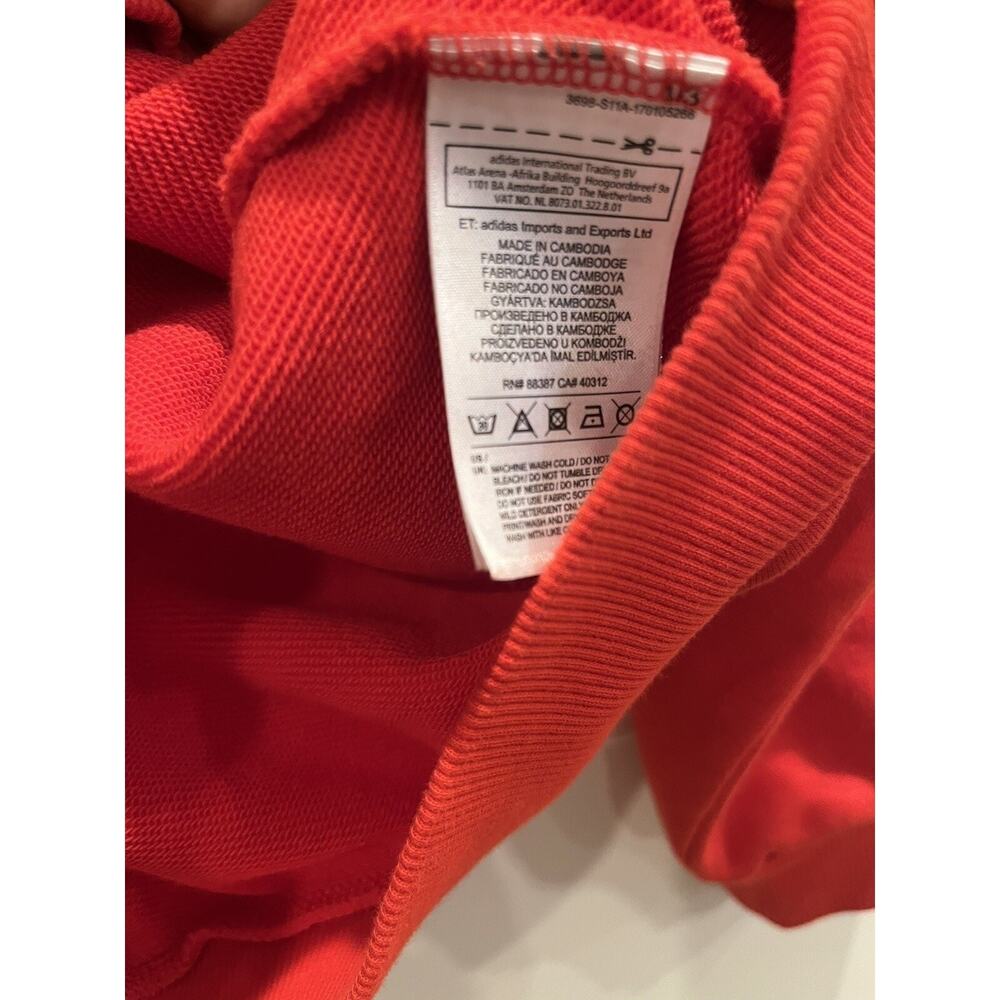 Adidas Originals Adicolor Trefoil Pullover Hoodie Womens Size M - Picture 6 of 11